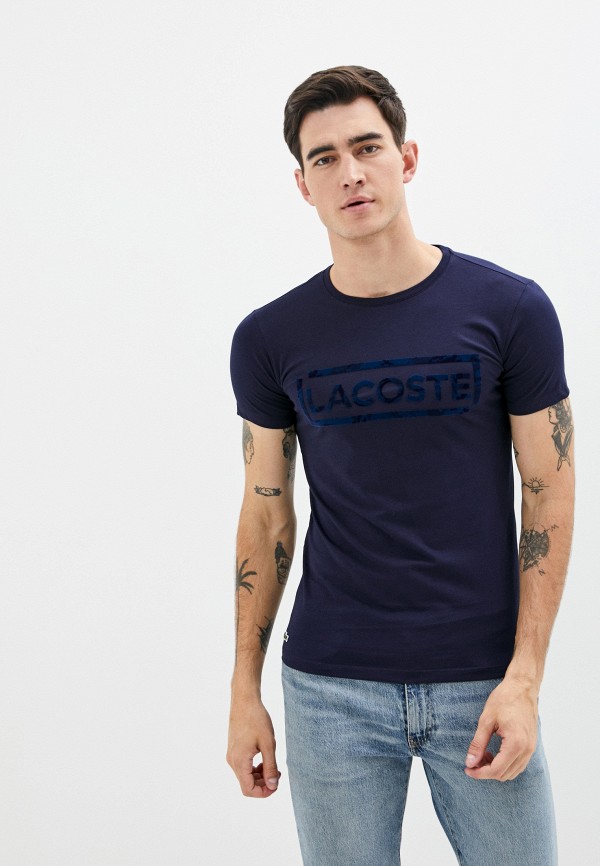 

Футболка Lacoste, Синий