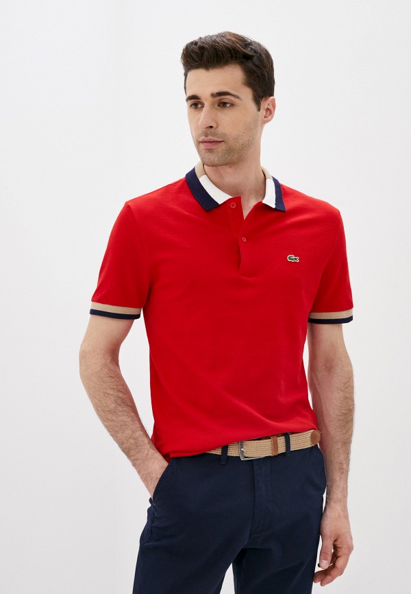 

Поло Lacoste, Красный