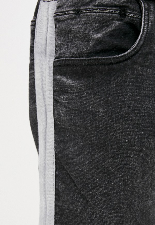 Шорты джинсовые Ombre цвет серый  Фото 4