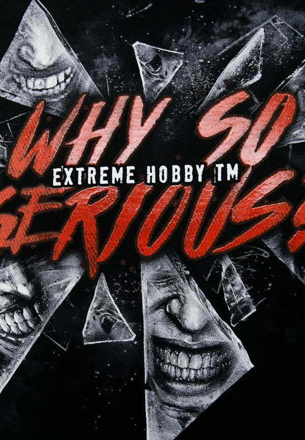 

Футболка Extreme Hobby TM, Черный, WHY SO SERIOUS