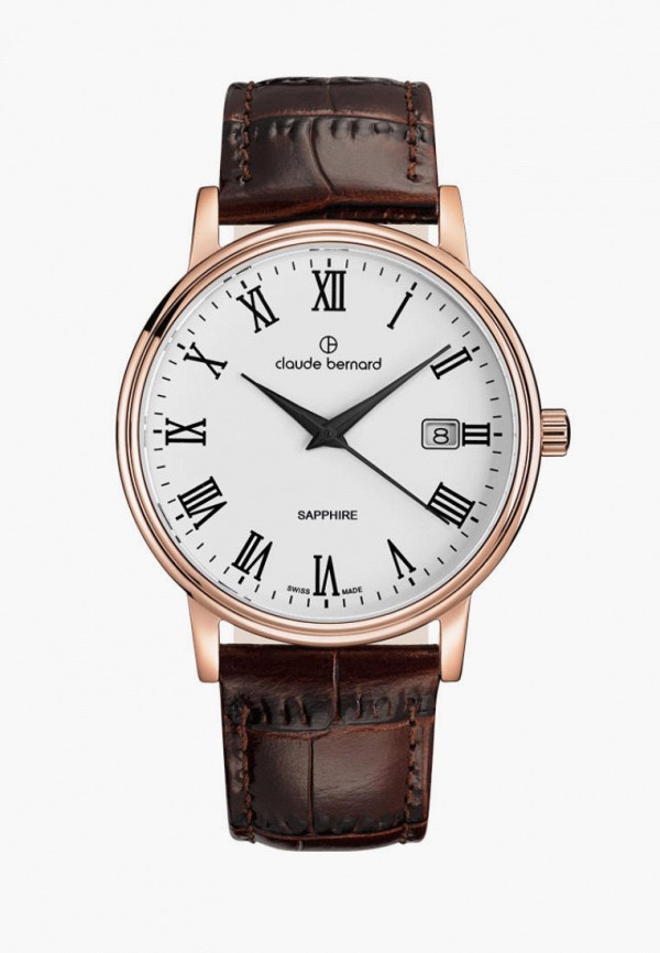 

Часы Claude Bernard, Коричневый, Claude Bernard MP002XM1KCA6