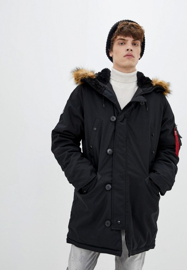

Парка Alpha Industries, Черный