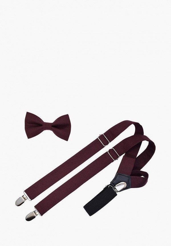 

Бабочка и подтяжки Rainbowtie, Бордовый