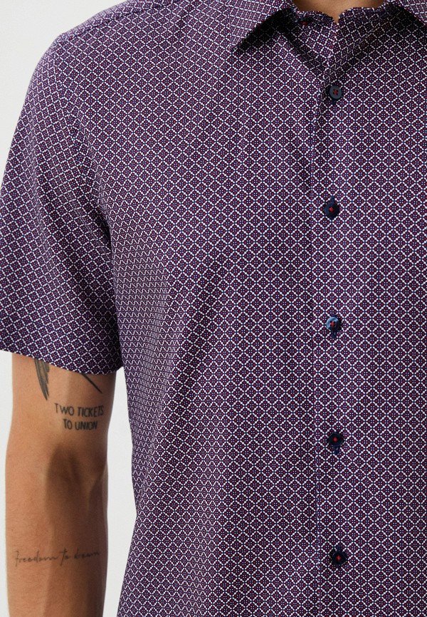 Рубашка Eterna бордовый, размер 40, фото 4