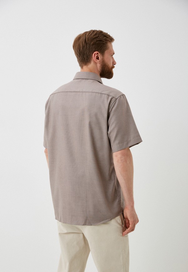 Рубашка Eterna коричневый, размер 44, фото 3