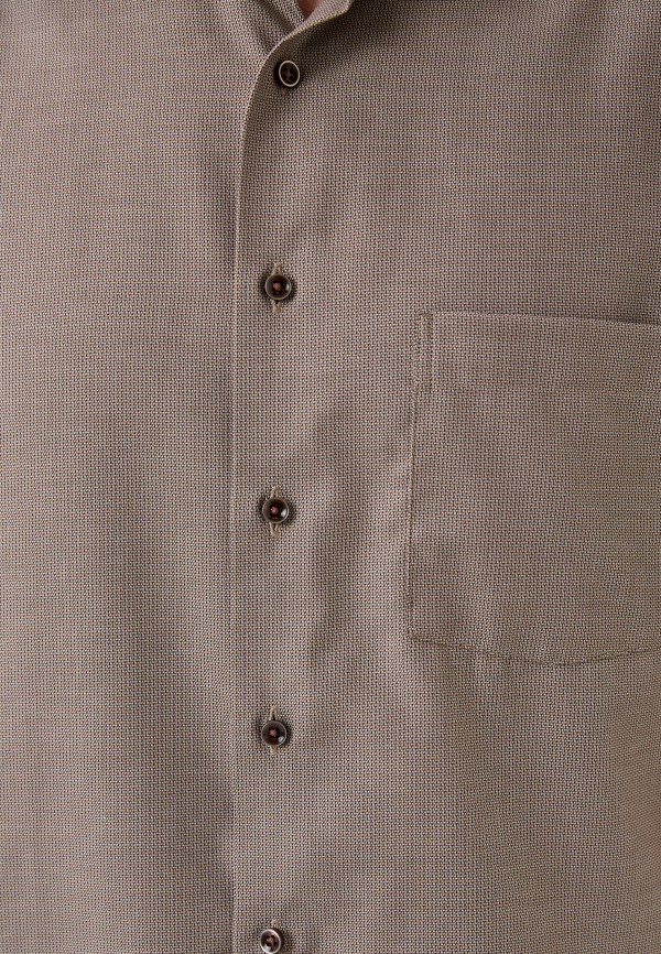 Рубашка Eterna коричневый, размер 44, фото 4