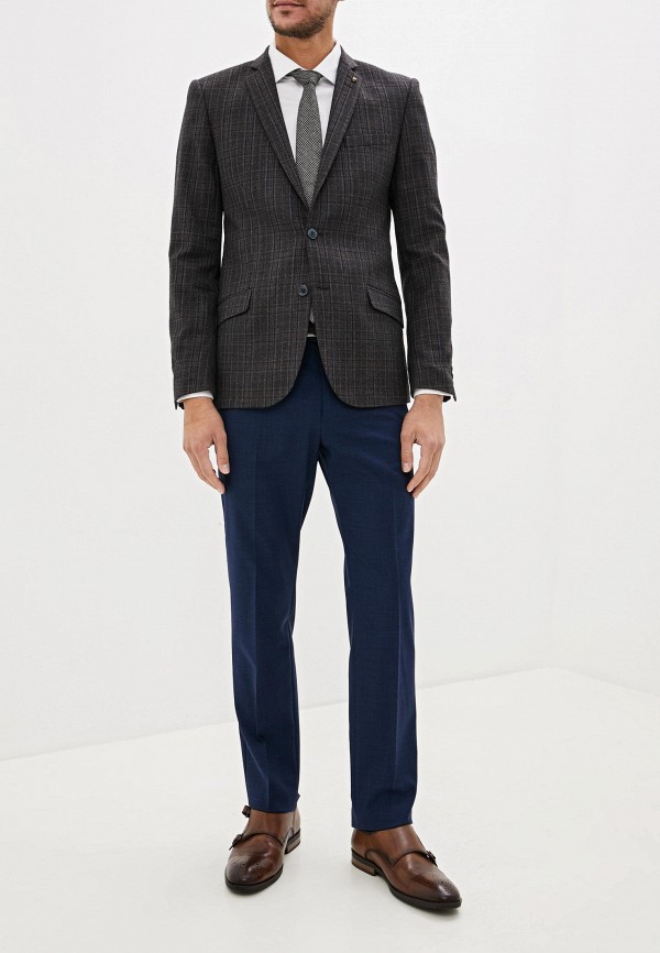 Пиджак Bazioni коричневый, размер 48, фото 2