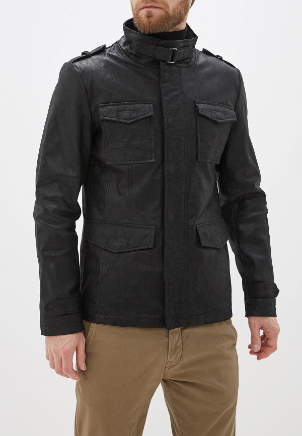 

Куртка кожаная Urban Fashion for Men, Черный