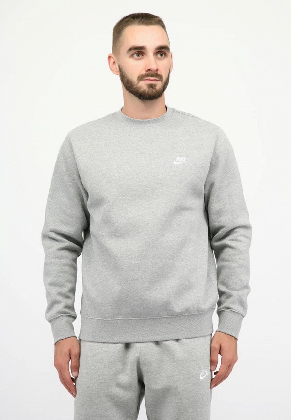 

Свитшот Nike, Серый, NSW CLUB CRW BB