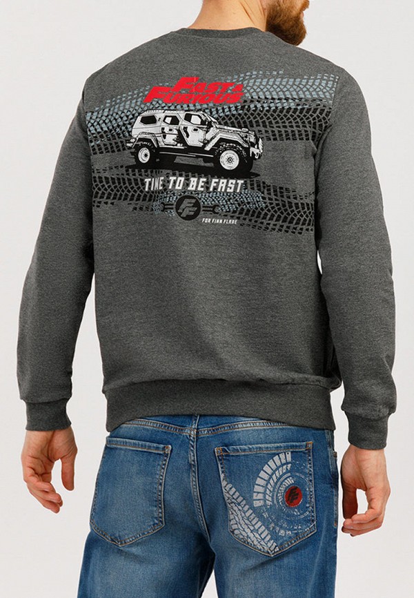 

Свитшот Finn Flare, Серый, Форсаж Fast & Furious for Finn Flare
