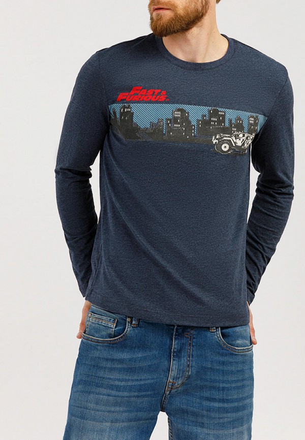 

Лонгслив Finn Flare, Синий, Форсаж Fast & Furious for Finn Flare