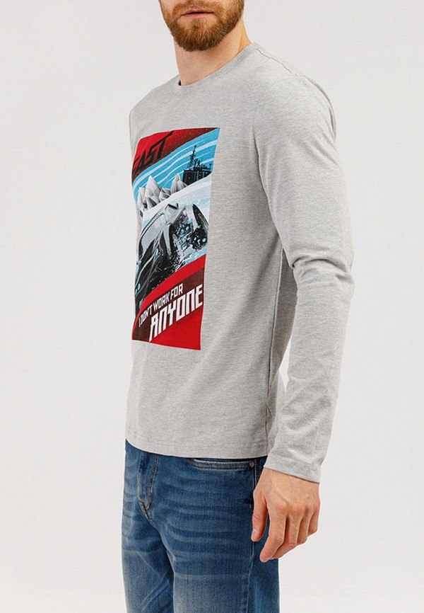 

Лонгслив Finn Flare, Серый, Форсаж Fast & Furious for Finn Flare