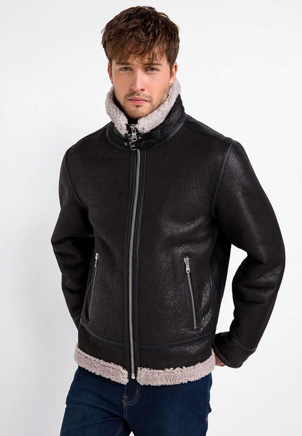 

Дубленка Jack Williams, Черный, RUSSEL