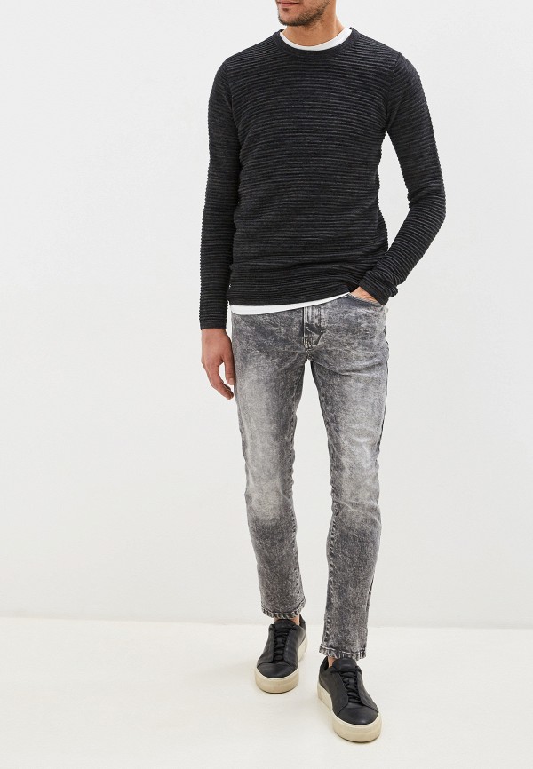Джемпер Indicode Jeans цвет серый  Фото 2