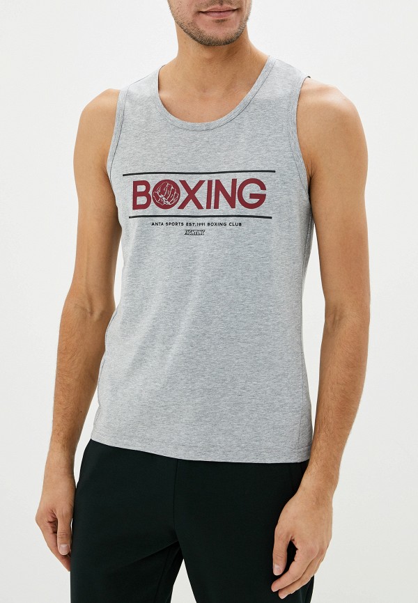 

Майка спортивная Anta, Серый, Boxing Fight Club LYCRA
