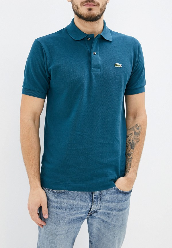 

Поло Lacoste, Бирюзовый