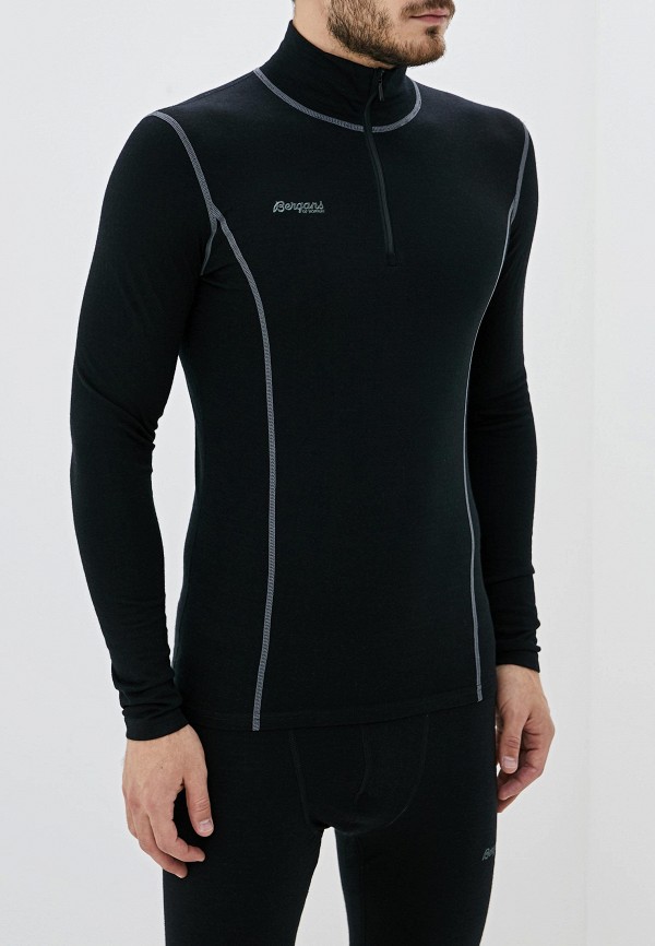 

Термобелье верх Bergans of Norway, Черный, Akeleie Half Zip