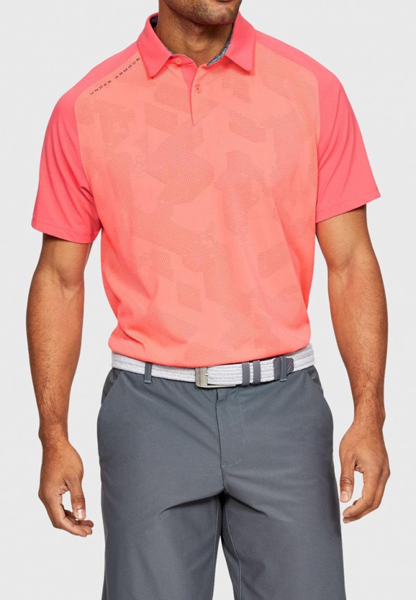 

Поло Under Armour, Коралловый, Under Armour MP002XM1PZSM