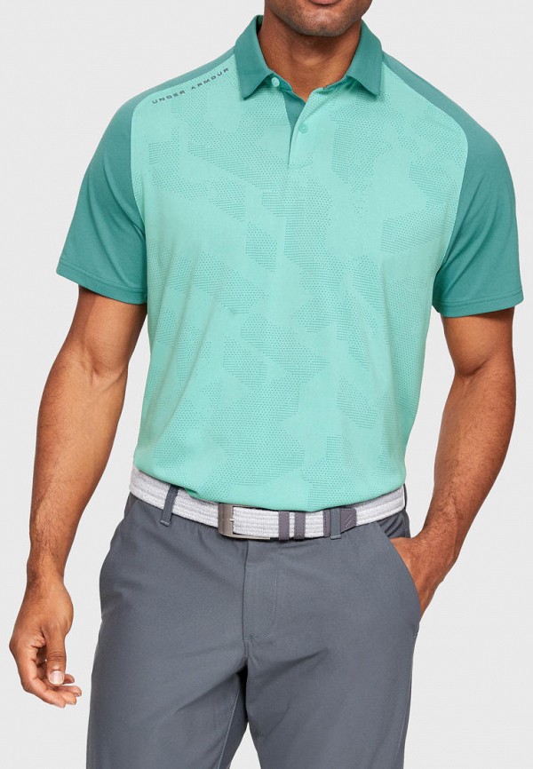 

Поло Under Armour, Бирюзовый, Under Armour MP002XM1PZSN