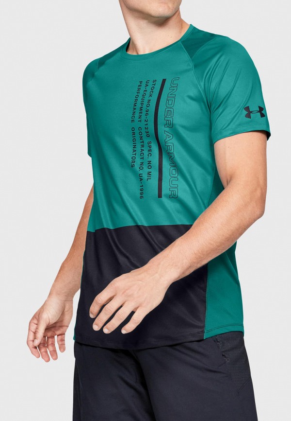 

Футболка спортивная Under Armour, Бирюзовый, Under Armour MP002XM1PZTC