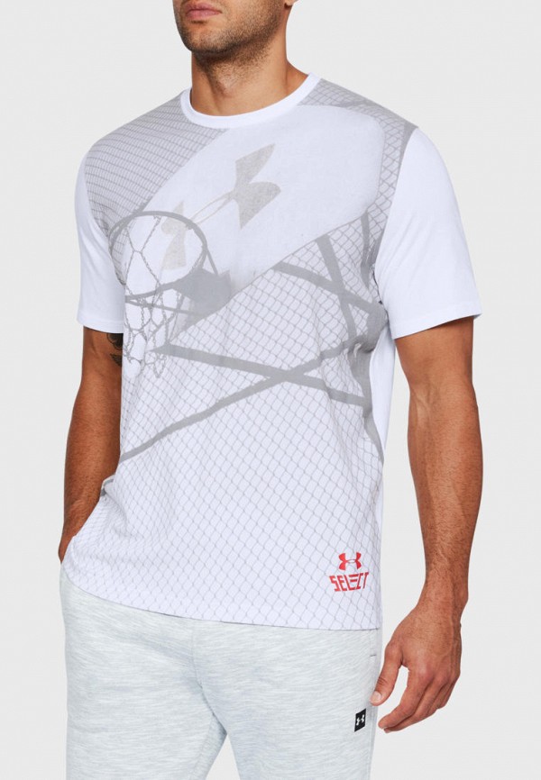

Футболка спортивная Under Armour, Белый, UA BBall Select SS