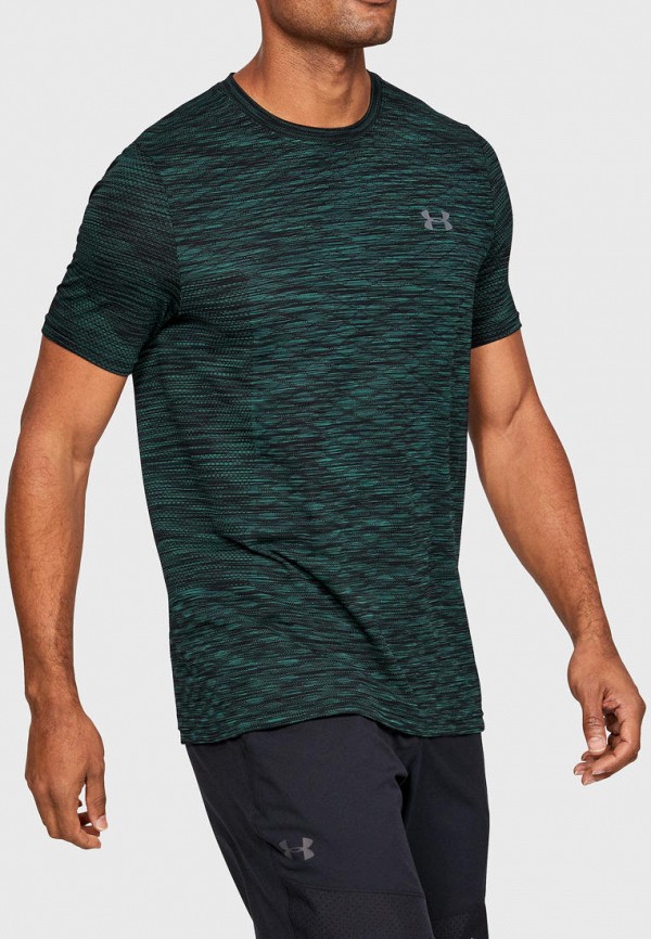 

Футболка спортивная Under Armour, Бирюзовый, Vanish Seamless SS Novelty
