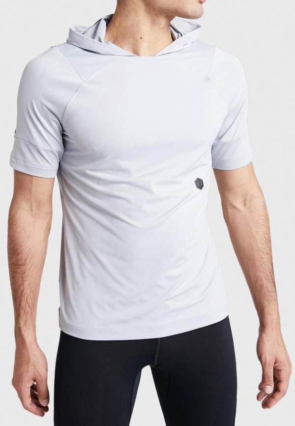 

Футболка спортивная Under Armour, Серый, UA Rush SS Hoodie