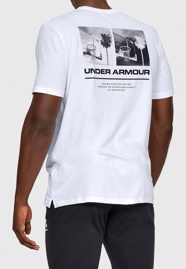 

Футболка спортивная Under Armour, Белый, Under Armour MP002XM1PZVD