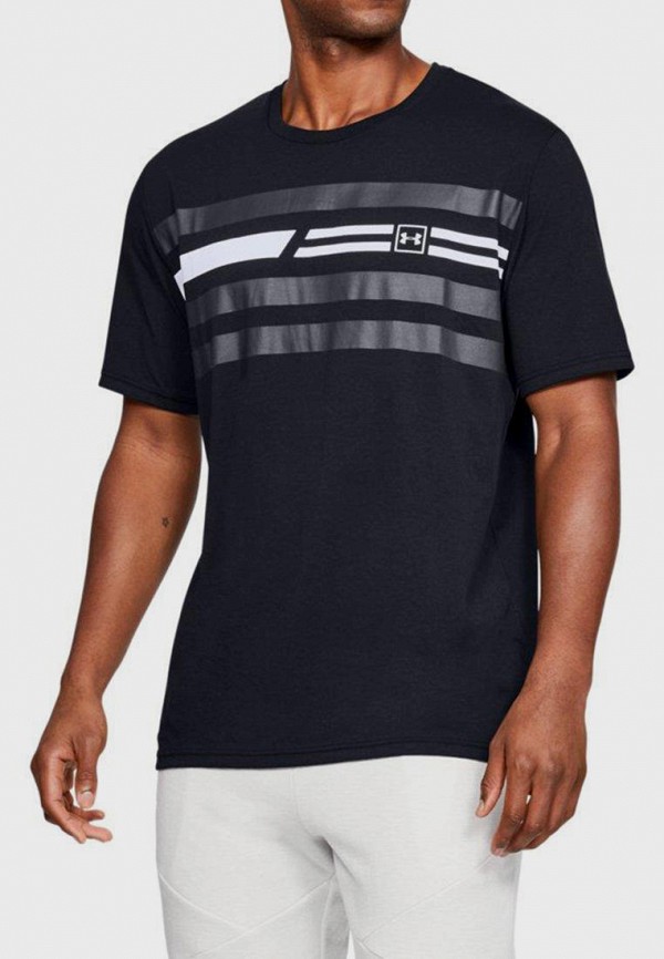 

Футболка спортивная Under Armour, Черный, UA SPORTSTYLE ICON SS