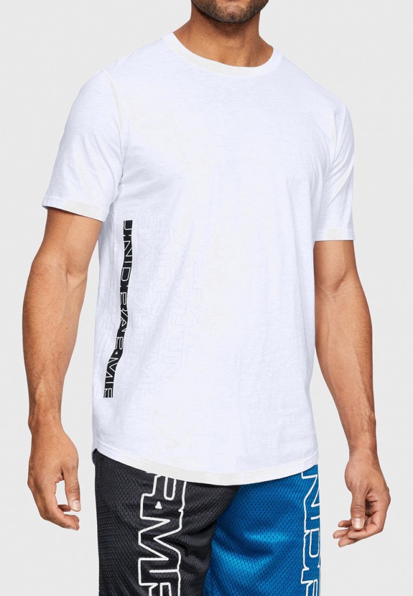 

Футболка спортивная Under Armour, Белый, UA BASELINE FLIP SIDE SS TEE