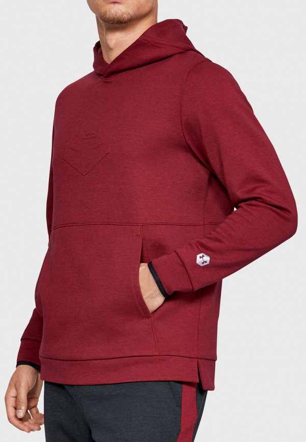 

Худи Under Armour, Бордовый, Athlete Recovery Fleece Graphic Hoodie