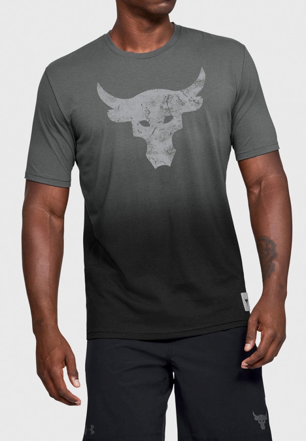 

Футболка спортивная Under Armour, Серый, PROJECT ROCK BULL GRAPHIC SS