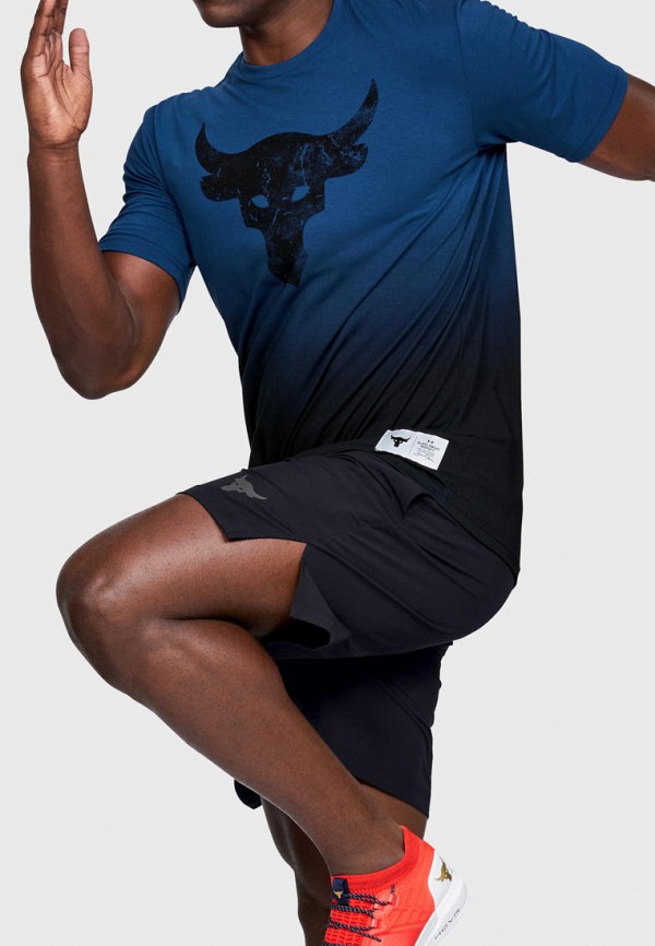 

Футболка спортивная Under Armour, Синий, PROJECT ROCK BULL GRAPHIC SS
