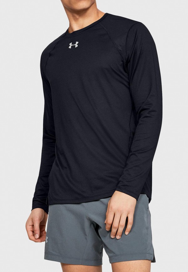 Мужской чёрный лонгслив under Armour