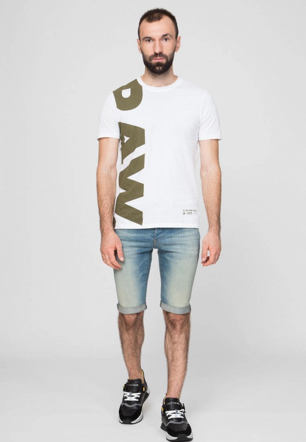 

Бриджи G-Star Raw, Голубой, G-Star Raw MP002XM1Q06K