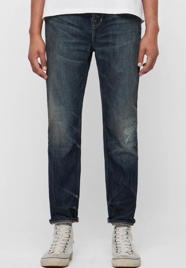 

Джинсы AllSaints, Синий, RIDGE DAMAGED