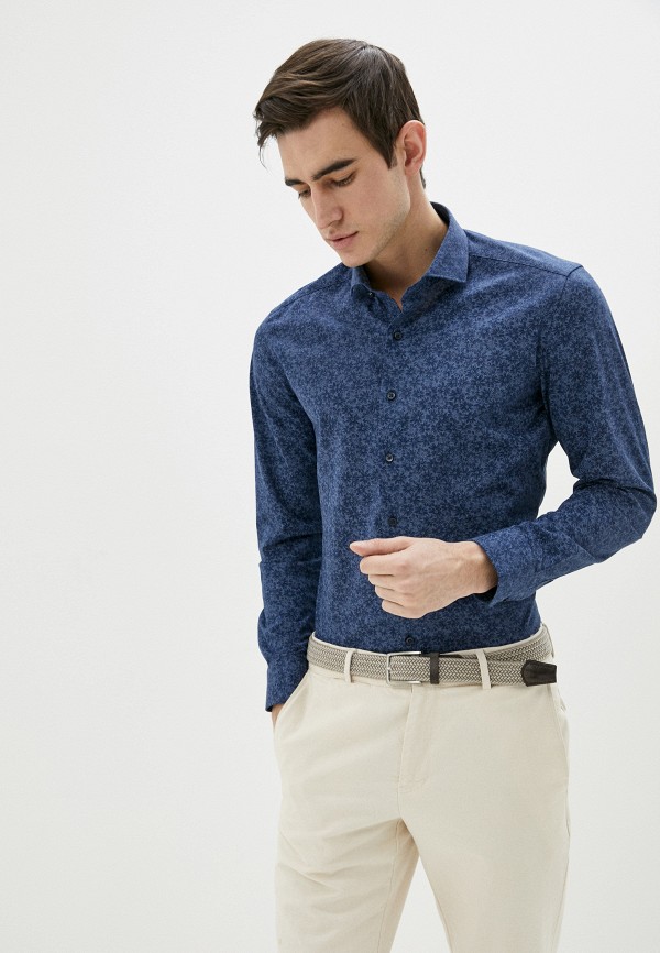 

Рубашка Eterna, Синий, Slim Fit