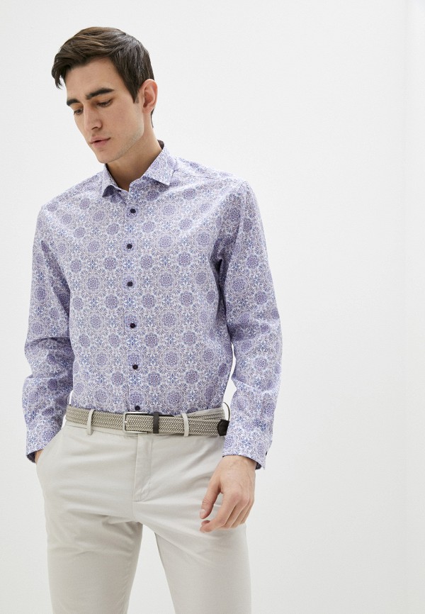 

Рубашка Eterna, Фиолетовый, Modern Fit