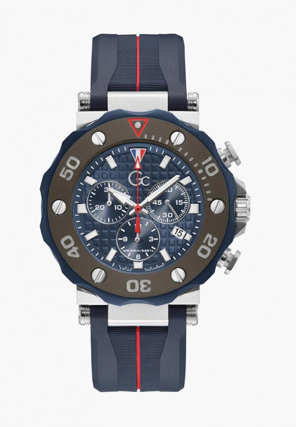 

Часы Gc, Синий, DiverCode Chrono