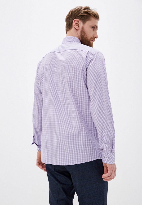 Рубашка Bazioni цвет фиолетовый  Фото 3