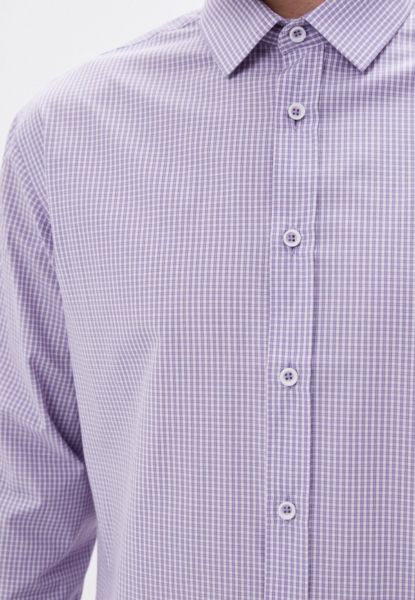 Рубашка Bazioni цвет фиолетовый  Фото 4