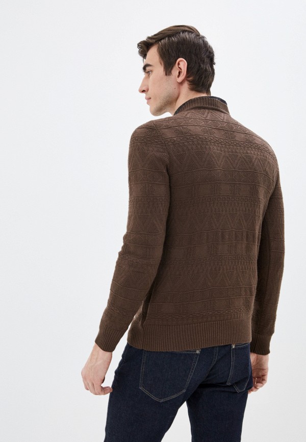 Джемпер Дирз коричневый, размер 52, фото 3