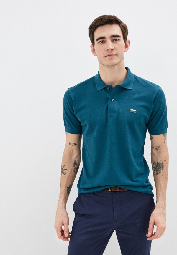 

Поло Lacoste, Бирюзовый