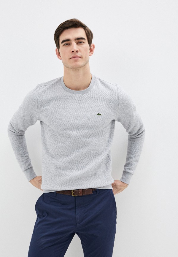 

Свитшот Lacoste, Серый