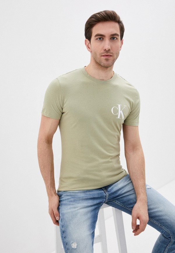 

Футболка Calvin Klein Jeans, Хаки