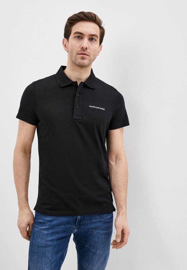 

Поло Calvin Klein Jeans, Черный