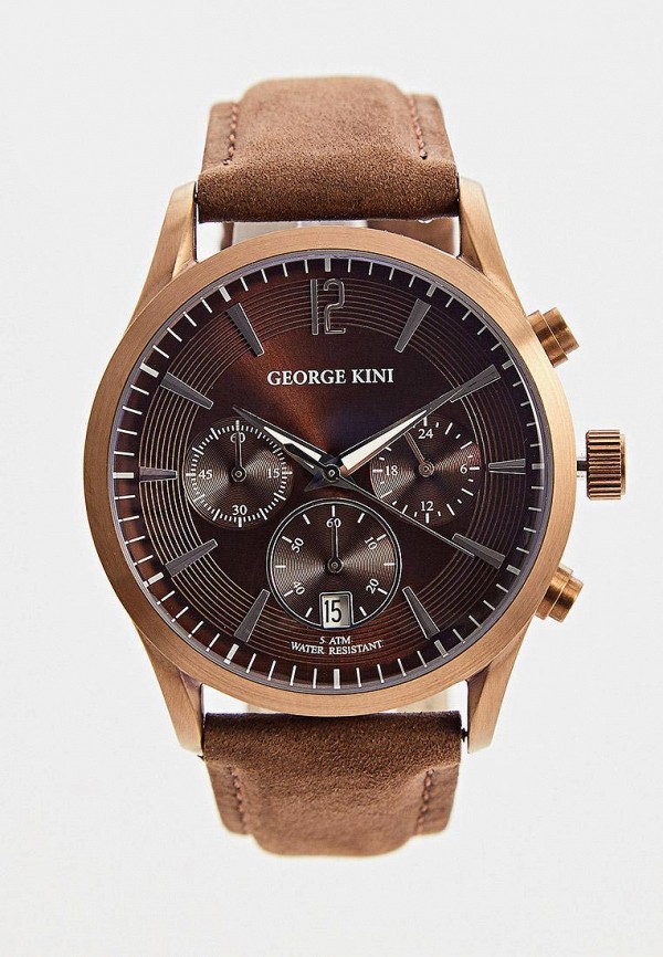 

Часы George Kini, Коричневый, George Kini MP002XM1Q1VA