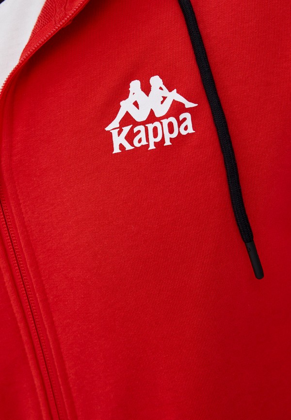 Толстовка Kappa цвет красный  Фото 4