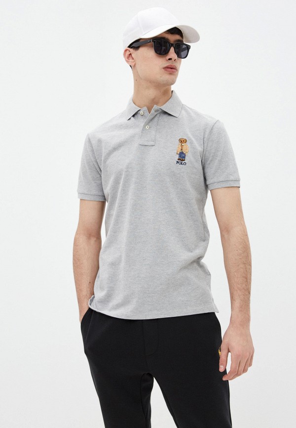 

Поло Polo Ralph Lauren, Серый