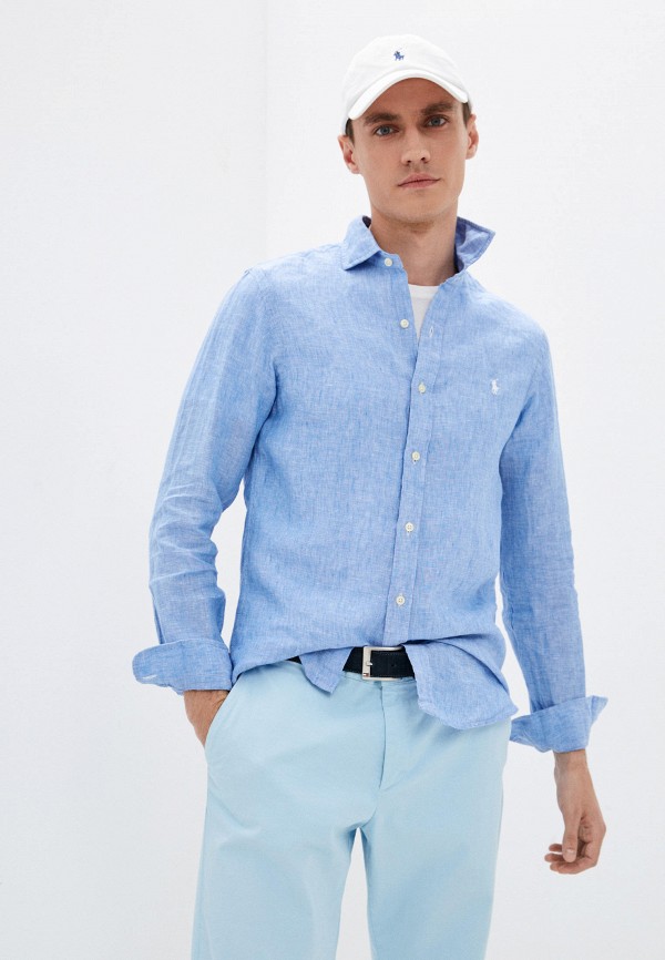 

Рубашка Polo Ralph Lauren, Голубой